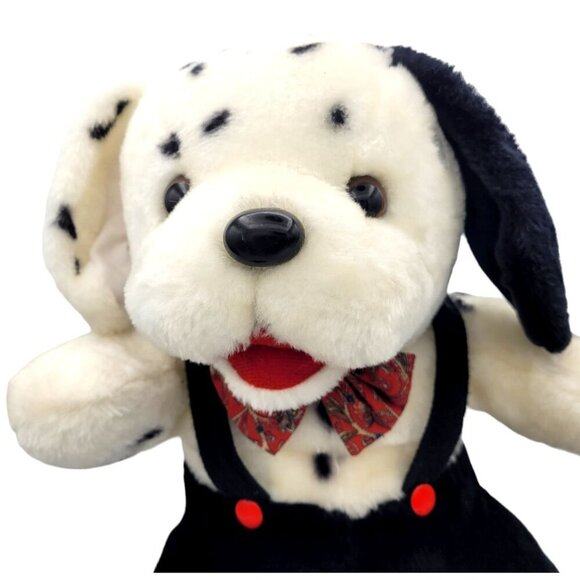 Vintage 1980s Brooklyn Doll & Toy Dalmatian Stuffed Plush Puppy Dog 15" - Picture 4 of 9
